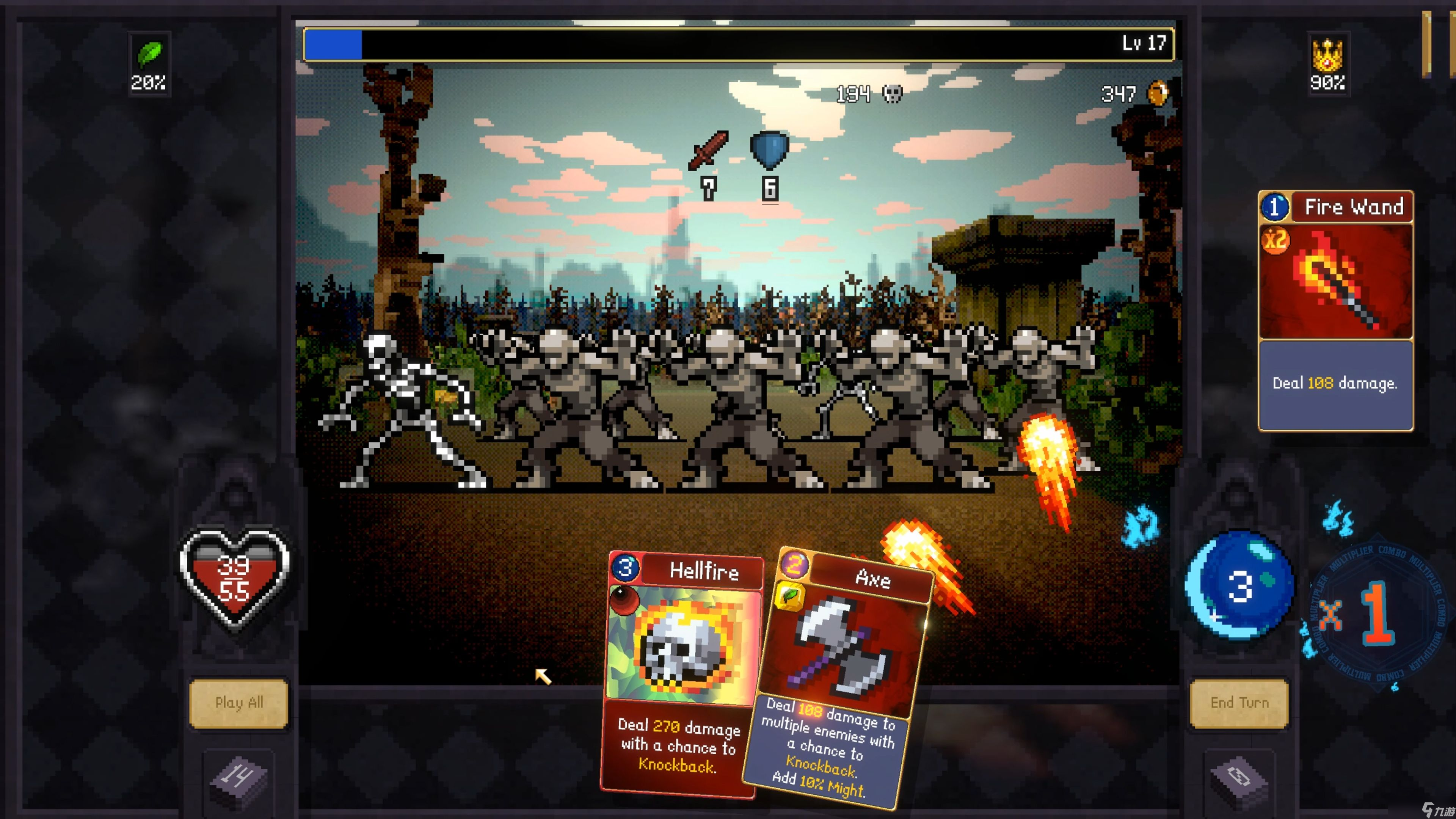 如何在 Vampire Crawlers 中获取更多法力值