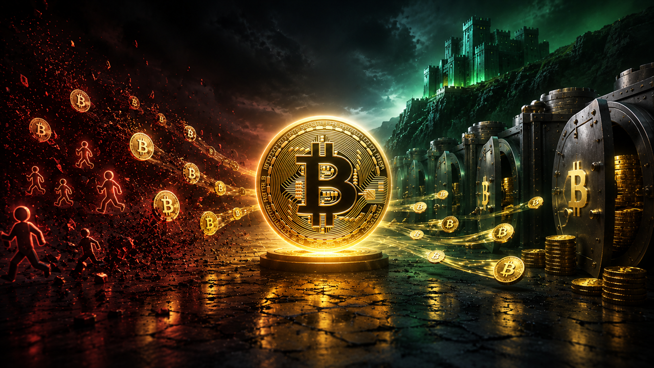 比特币散户正以两年来最快的速度投降