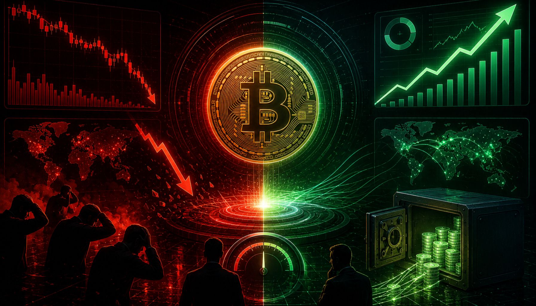 恐慌性抛售已拖累比特币，但强劲的资金流入仍未出现：了解市场的真实状况