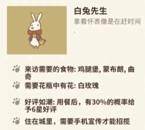 动物餐厅白兔先生怎么解锁2