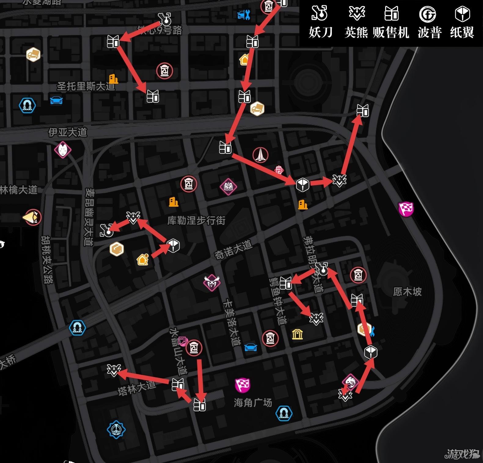 异环跑图锄地路线分享-2