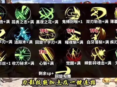 DNF刃影一键连招技能有哪些推荐
