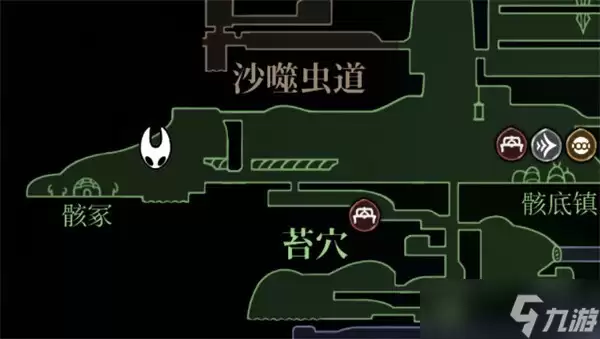一文了解《空洞骑士丝之歌》苔莓所在位置