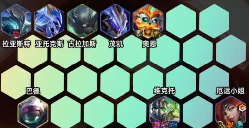 阵容组成