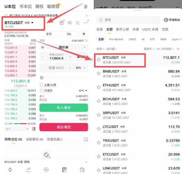 新手小白如何使用币安合约交易?如何设置止盈止损?