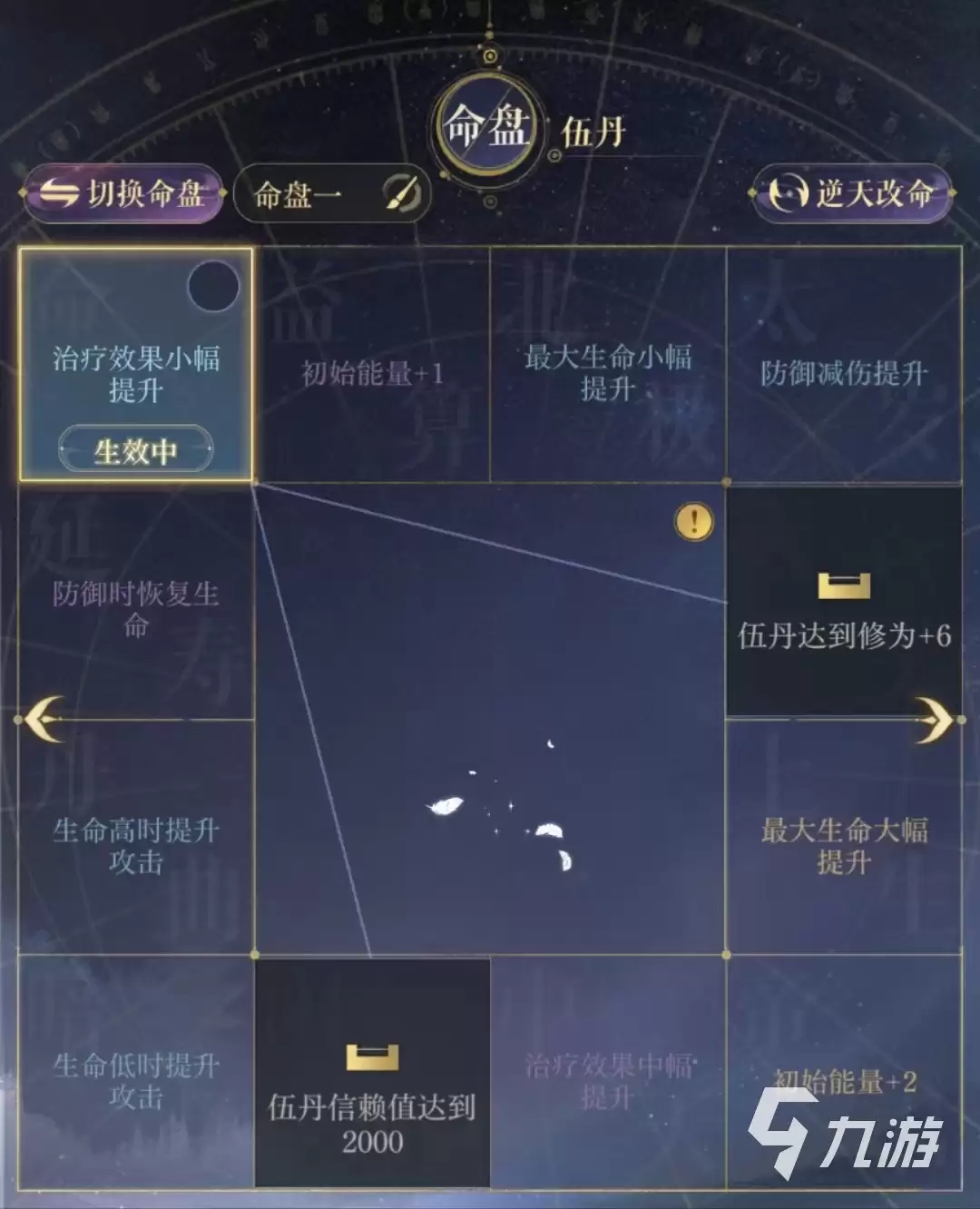 如鸢伍丹命盘推荐 如鸢伍丹命盘选择攻略