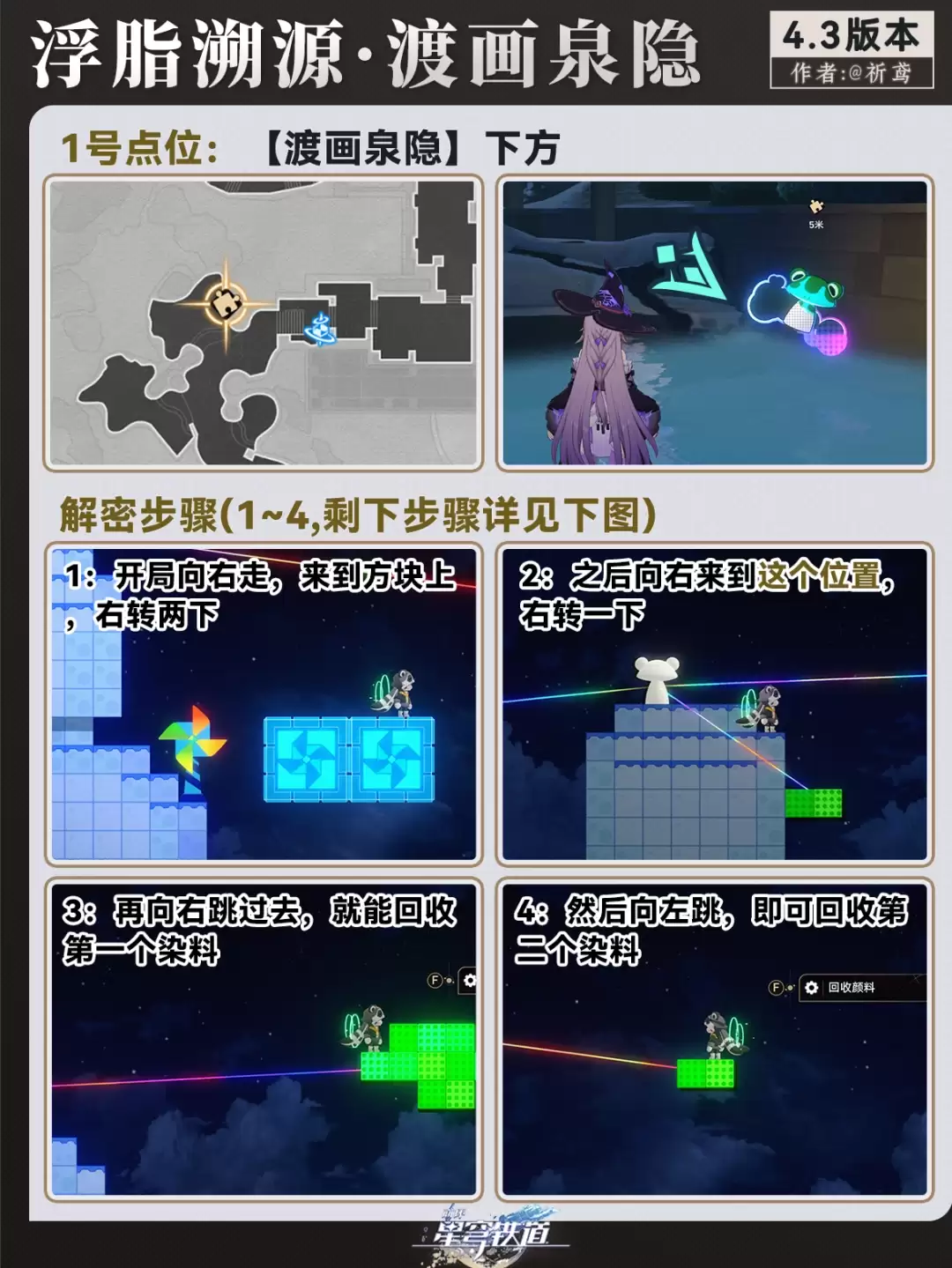 崩坏星穹铁道渡画泉隐浮脂溯源二次元解谜指南