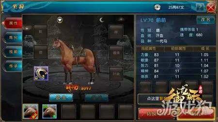 御龙在天手游：马装获取方式全面解析