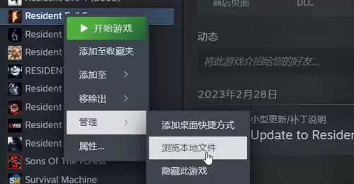 生化危机5中文怎么设置-生化危机5中文设置教程 生化危机5中文怎么设置-生化危机5中文设置教程