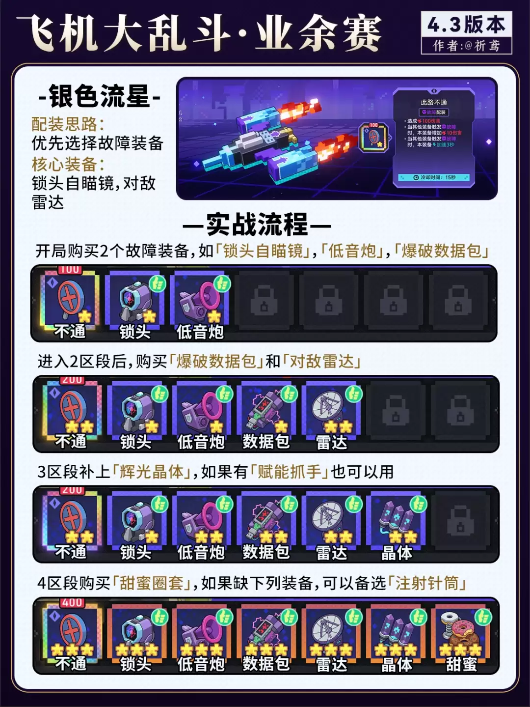 崩坏星穹铁道飞机大乱斗第三关通关攻略