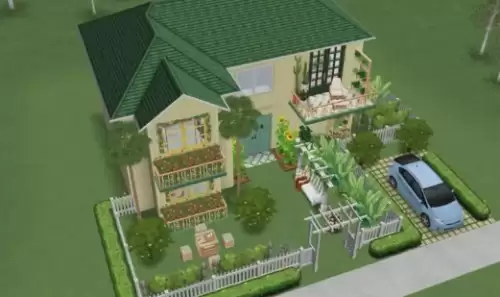 心动小镇森系田园风小屋搭建教程