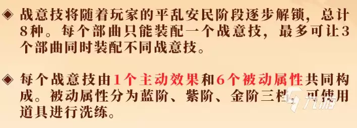 三国群英传策定九州群英并起剧本战意技介绍 群英并起剧本战意技一览