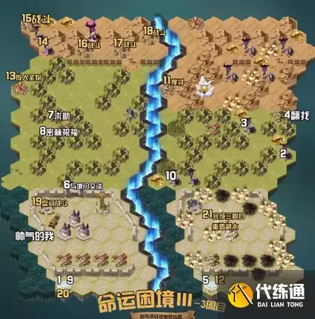 剑与远征命运困境3攻略路线图