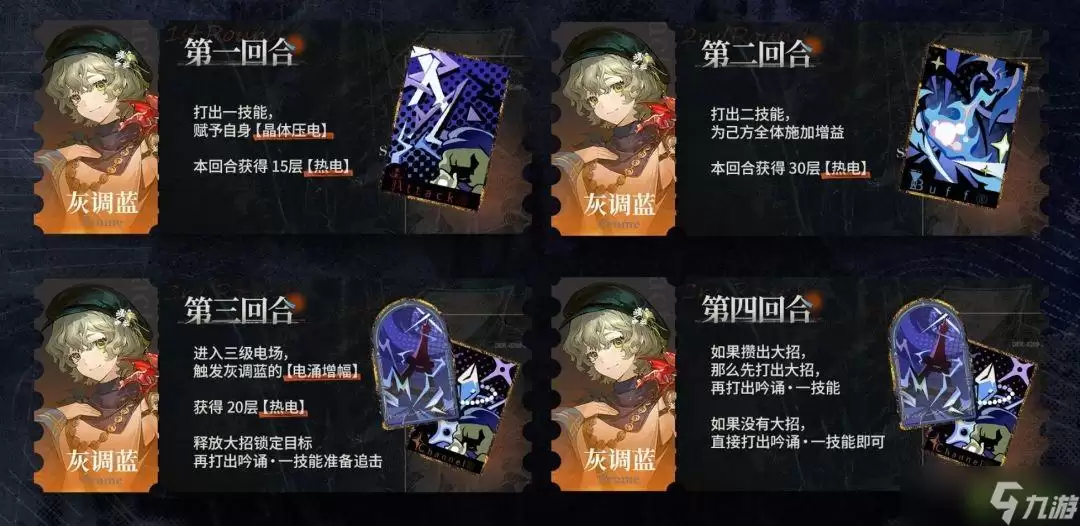 重返未来1999灰调蓝技能机制及打法攻略