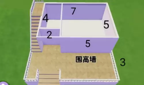 放地板、栏杆、楼梯