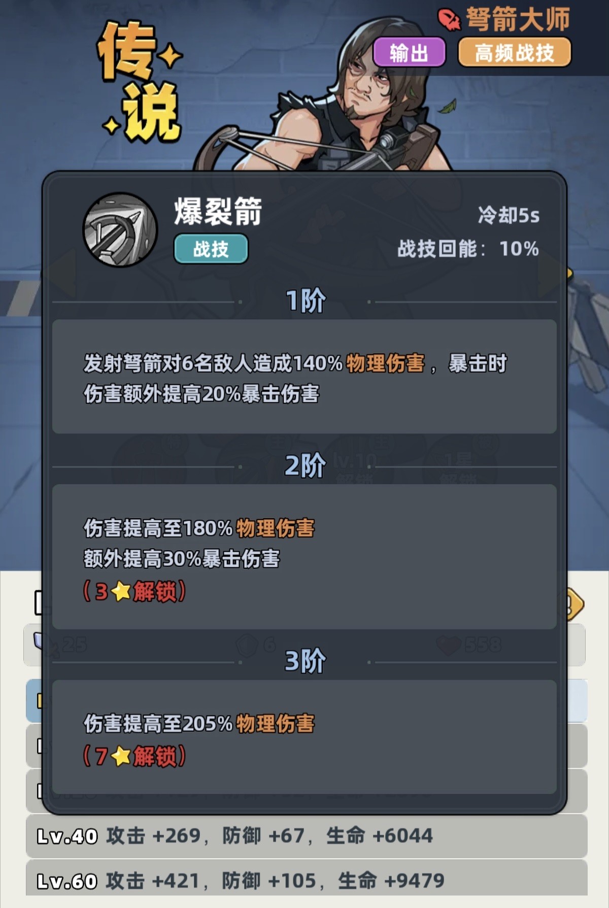 生存33天弩箭大师技能介绍指南