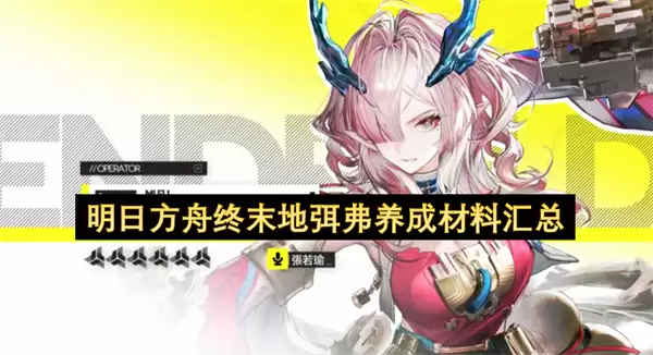 明日方舟终末地弭弗养成材料大全