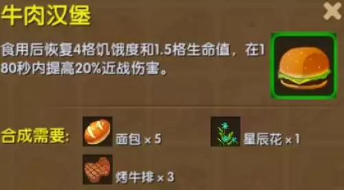 牛肉汉堡