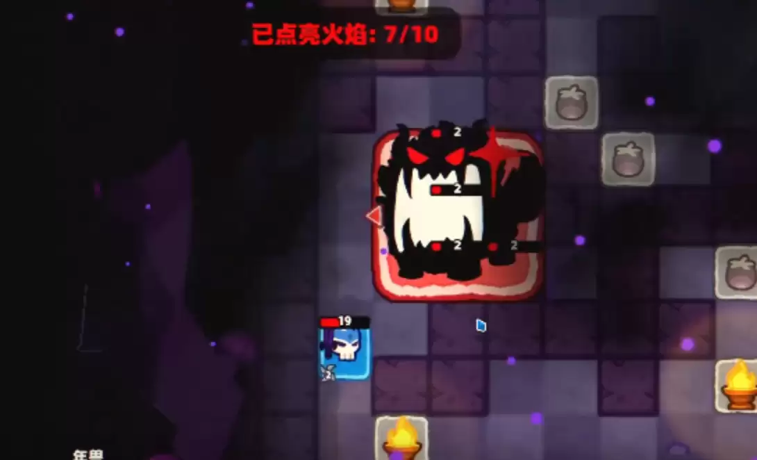 卡片魔王 冰山火盆点亮顺序详解 和 头目通关技巧