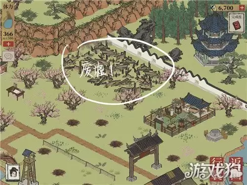 江南百景图桃花坞废墟在哪 桃花坞废墟位置大全