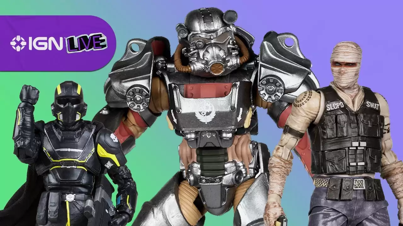 Todd McFarlane在IGN Live 2026展示新款Fallout 76与HELLDIVERS 2手办