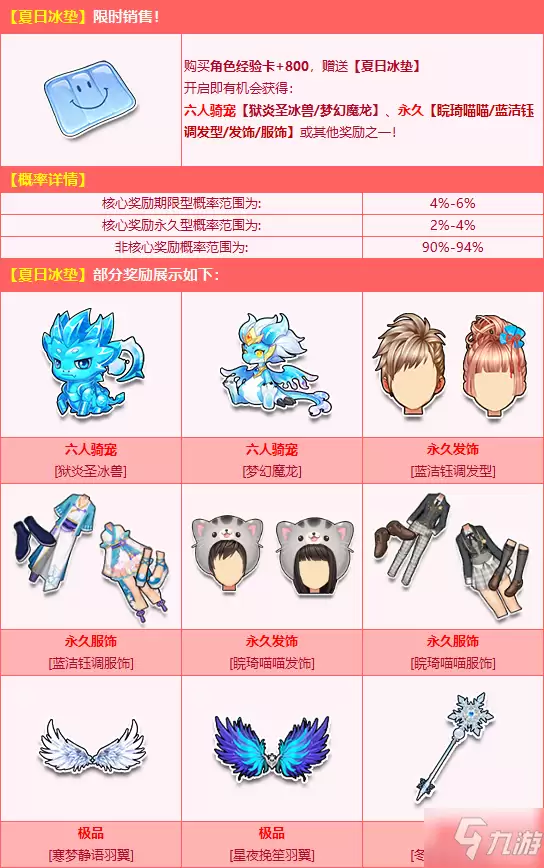《QQ飞车》夏日冰垫活动