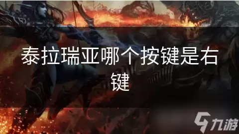泰拉瑞亚哪个键是右键