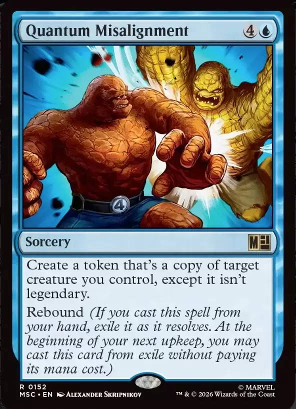 MTG神奇四侠指挥官牌表包含一张昂贵的 Doctor Who 重印卡