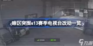 暗区突围s13电视台哪些地方改动了