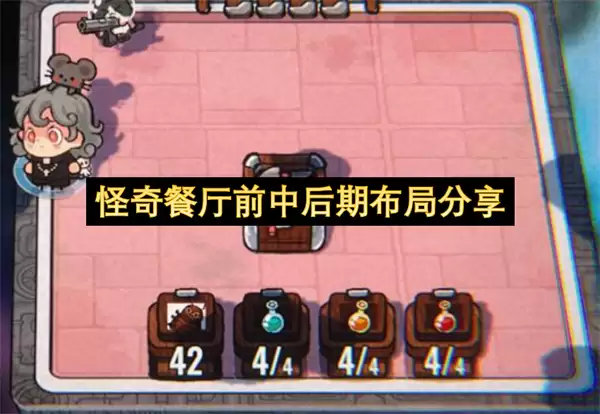 怪奇餐厅布局前中后期分享
