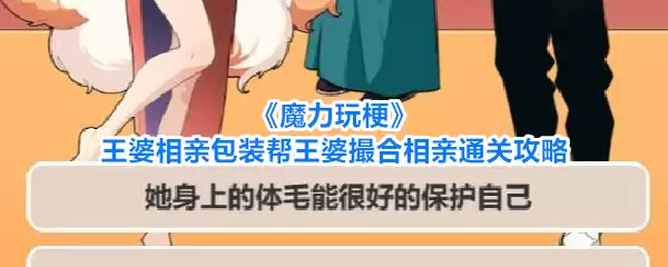《魔力玩梗》王婆相亲包装助王婆撮合相亲通关攻略