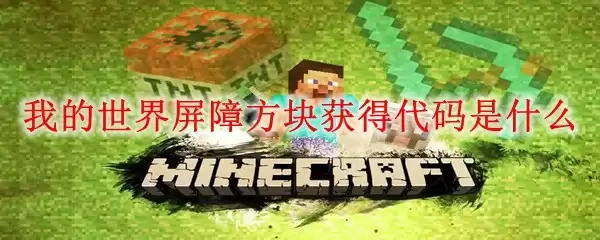 我的世界屏障方块获取代码是什么
