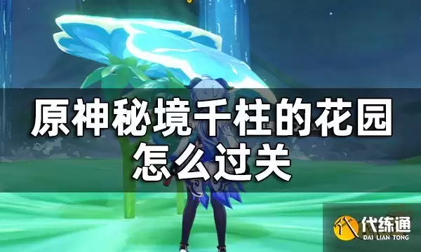原神千柱的花园通关指引_千柱的花园