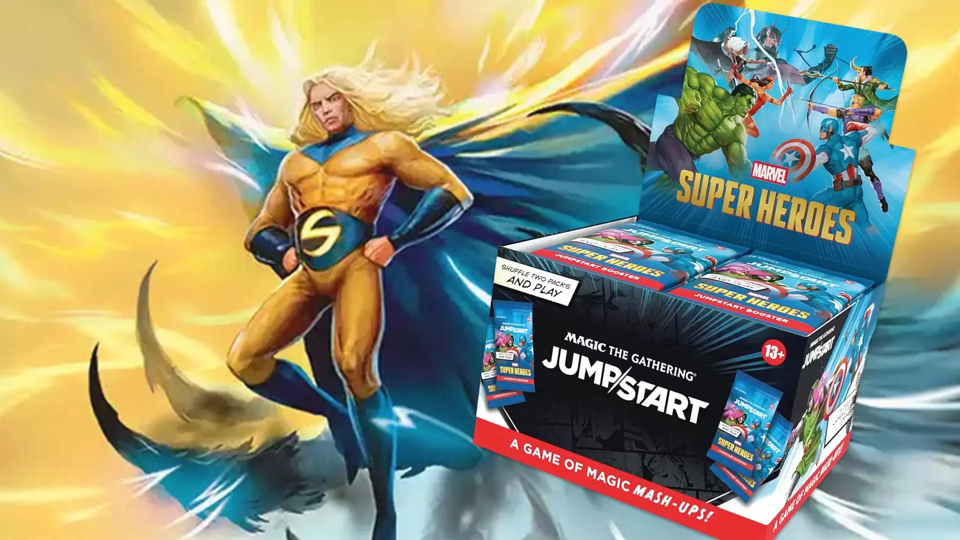万智牌：旅法师对决_Marvel Super Heroes Jumpstart 补充包盒限时降价31%