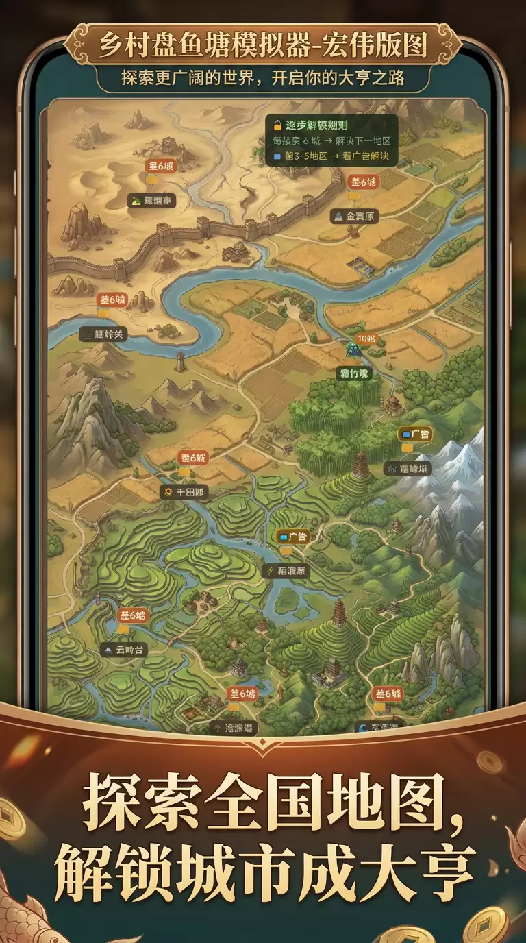 乡村盘鱼塘好玩吗 乡村盘鱼塘玩法简介