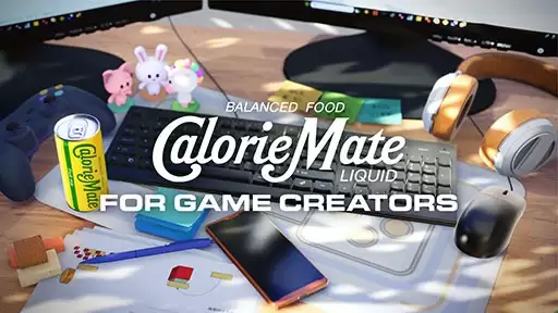 3D动作冒险游戏CalorieMate LIQUID FOR GAME CREATORS免费游玩现已在Steam发行 扮演饮料克服重重困难