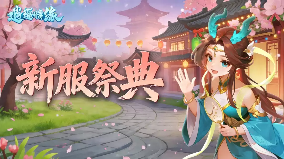 《逍遥情缘》新服预告：桃花43服 6月15日10时开服