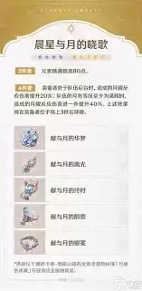 原神月之四新圣遗物都是啥