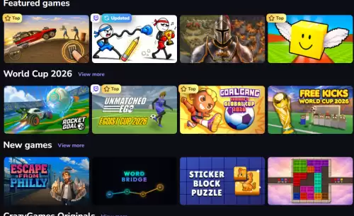 crazygames打开即玩地址-crazygames游戏秒玩链接分享