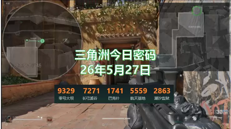 5月27日三角洲今日密码是多少?2026.5.27今日密码与密码房位置一览