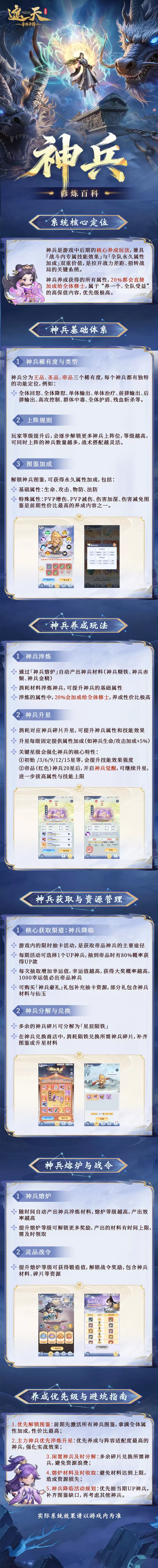 《修炼百科》神兵系统