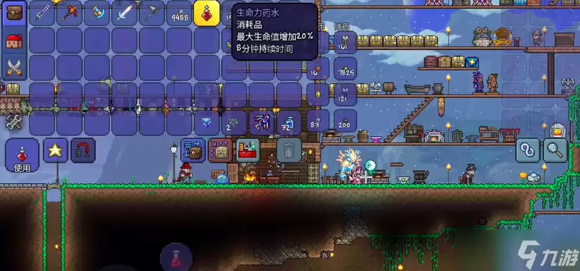 泰拉瑞亚做药水需要什么东西