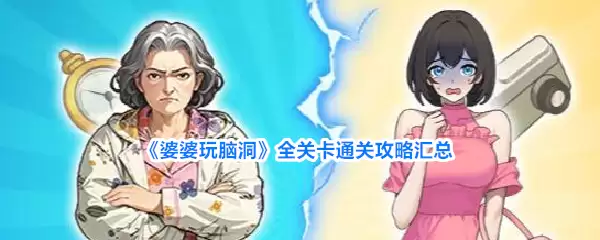《婆婆玩脑洞》全关卡通关攻略汇总