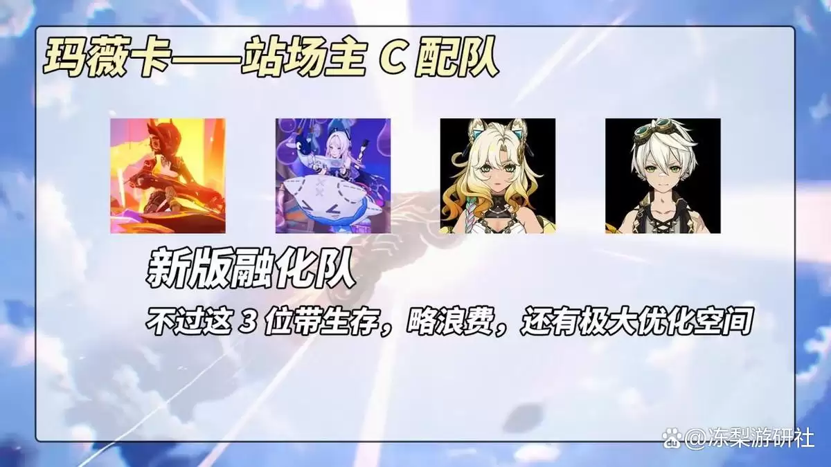 原神玛薇卡平民配队推荐