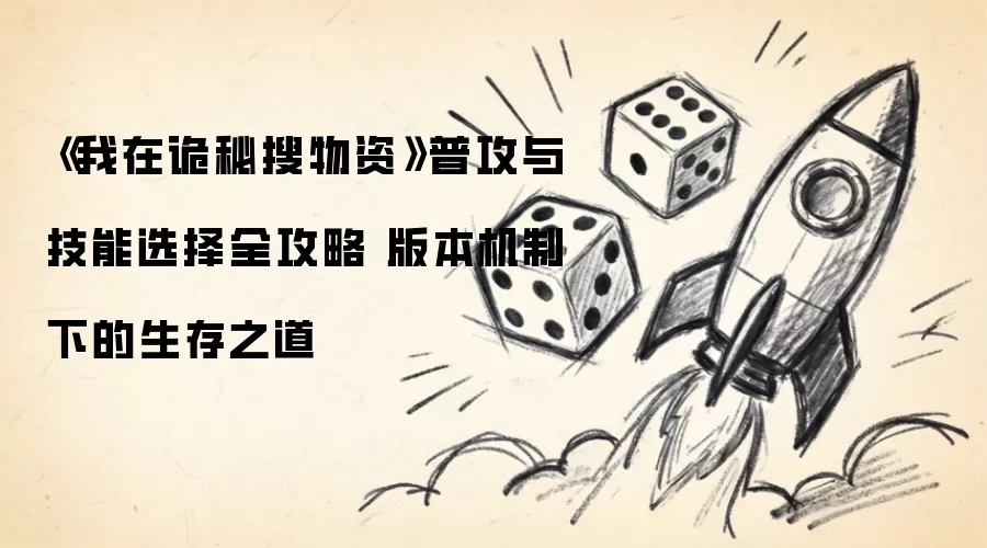 我在诡秘搜物资普攻与技能选择全攻略 版本机制下的生存之道