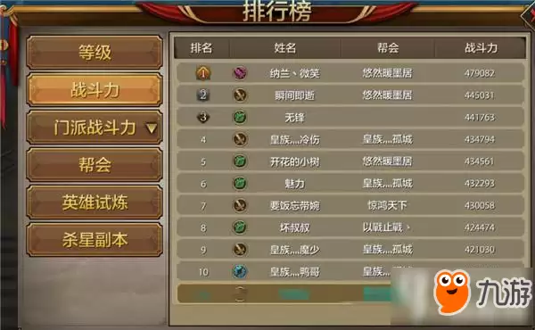 天龙八部手游战力差距原因是什么 战力差距原因探究