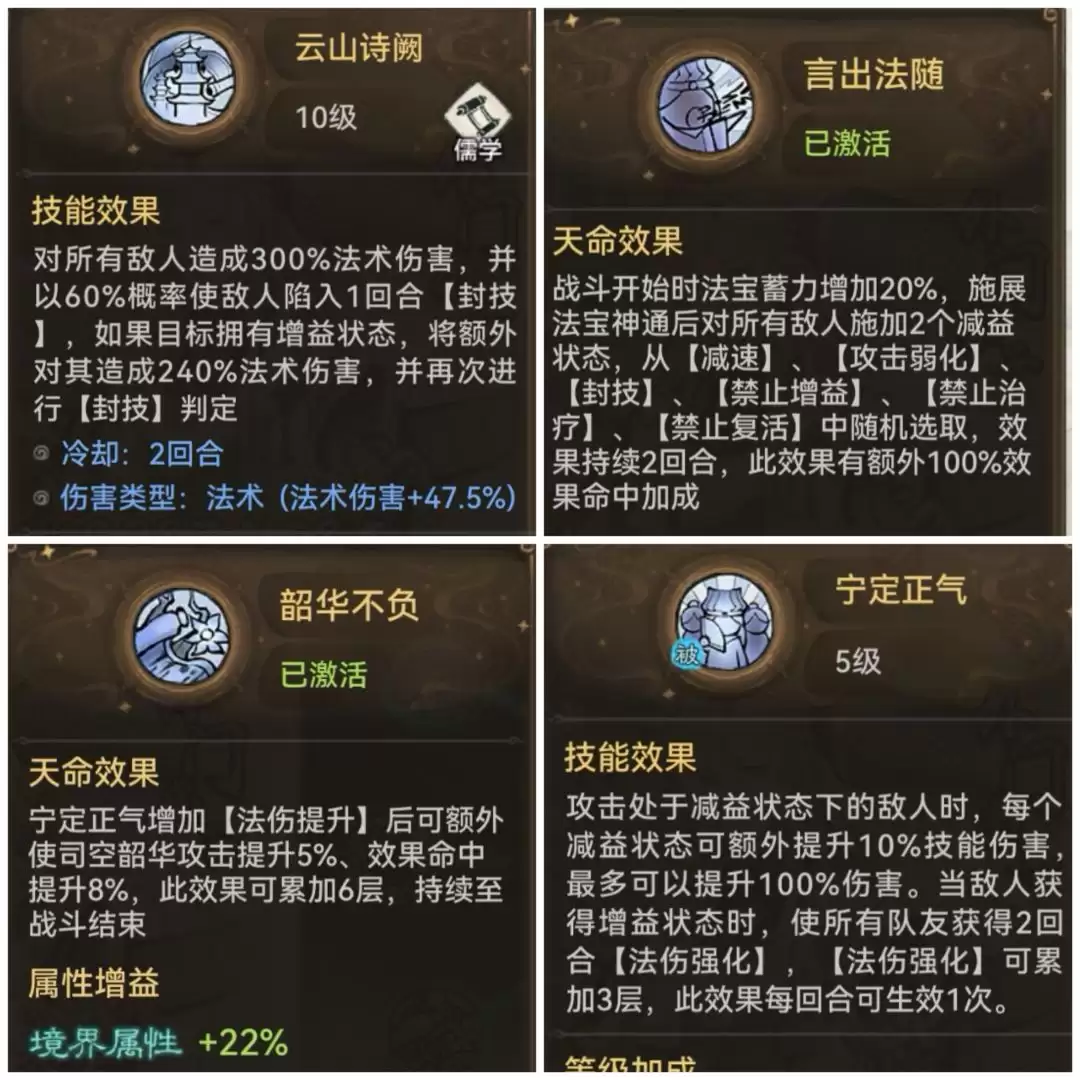 最强祖师双书体系阵容解析