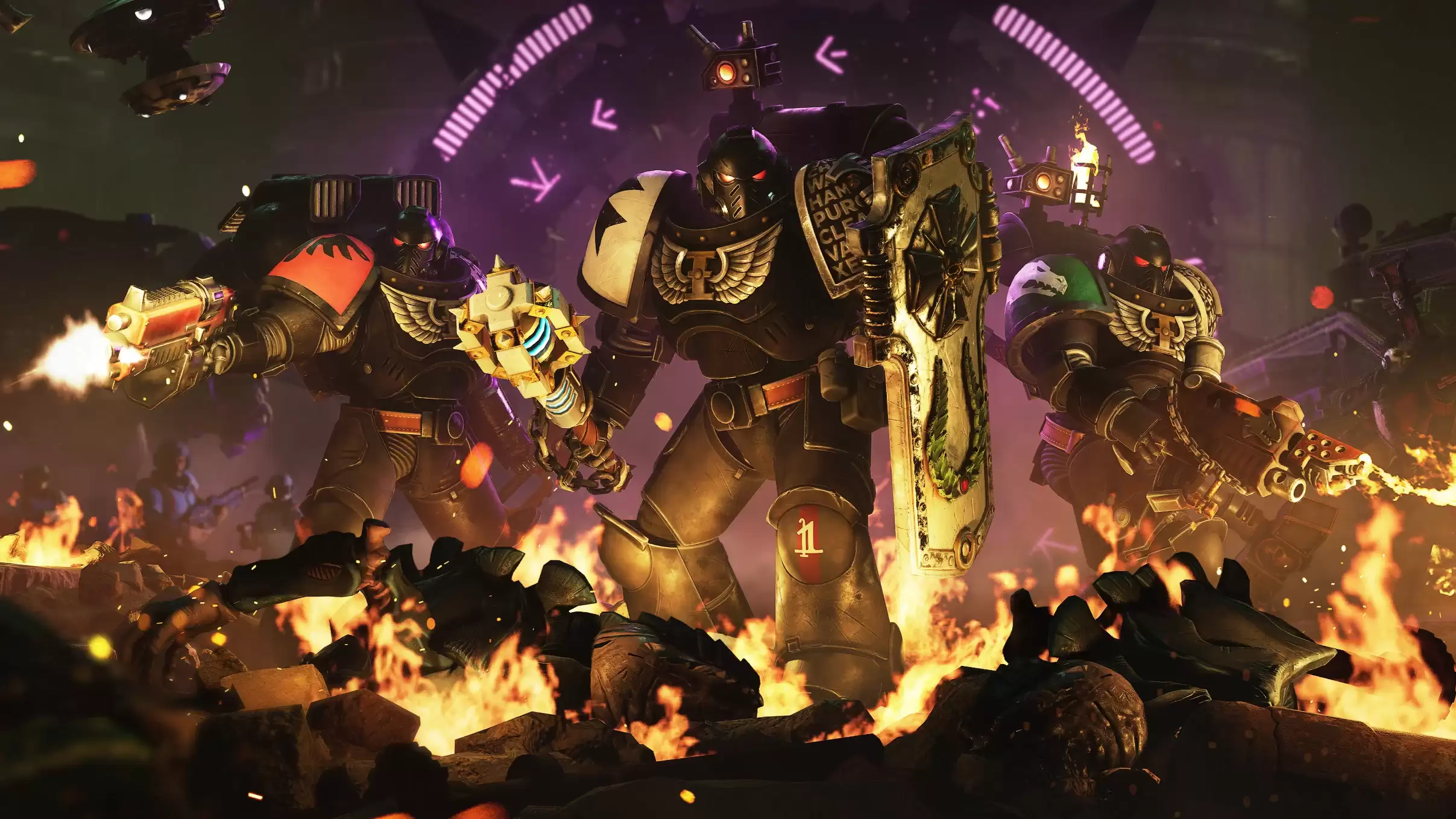 《Warhammer 40,000: Chaos Gate - Deathwatch》访谈披露更多新细节