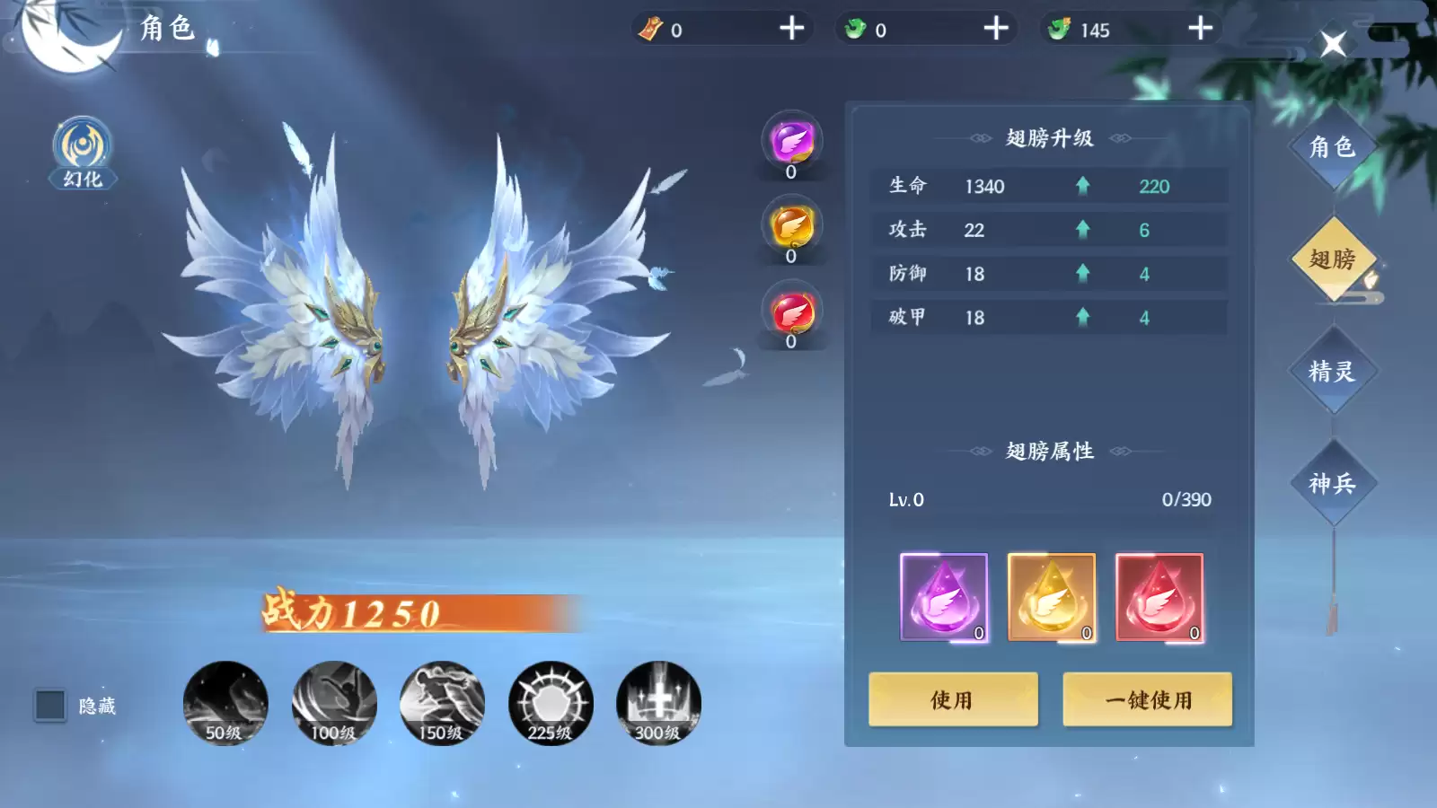 绝世万剑录翅膀介绍
