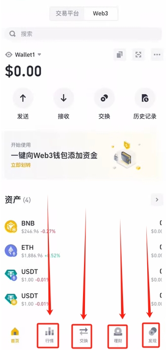 币安钱袋功能概览